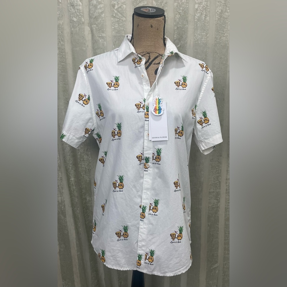 Denim & Flower Love is Love Shirt